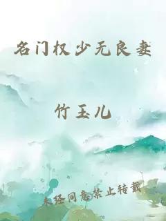 名門權少無良妻