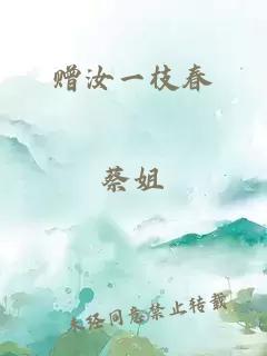 贈汝一枝春