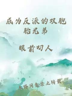 成為反派的雙胞胎兄弟