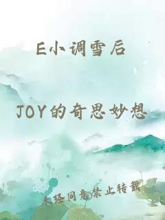 E小調雪后